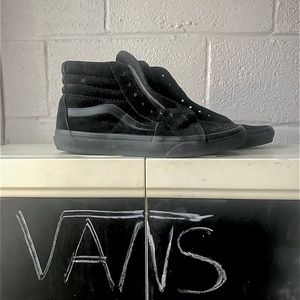 Black Hi-Top Vans